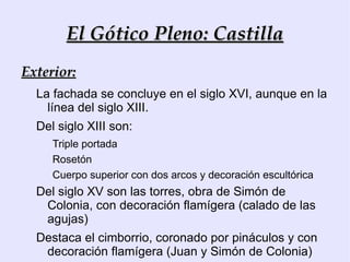 Gótico pleno : siglo XIII 