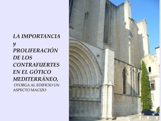 INTERIOR DE LA CATEDRAL DE CUENCA: LA BÓVEDA SEXPARTITA PERMITE ABRIR MÁS VANOS EN EL MURO, QUE DAN MAYOR LUMINOSIDAD EN EL INTRADÓS, DECORACIÓN DENTELLADA, DE ORIGEN CISTERCIENSE 