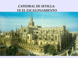 Sigue el modelo de Reims: Tres naves de gran altura: la de la central es dos veces y media su anchura 