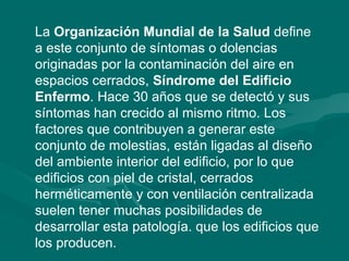 La arquitectura y la salud | PPT