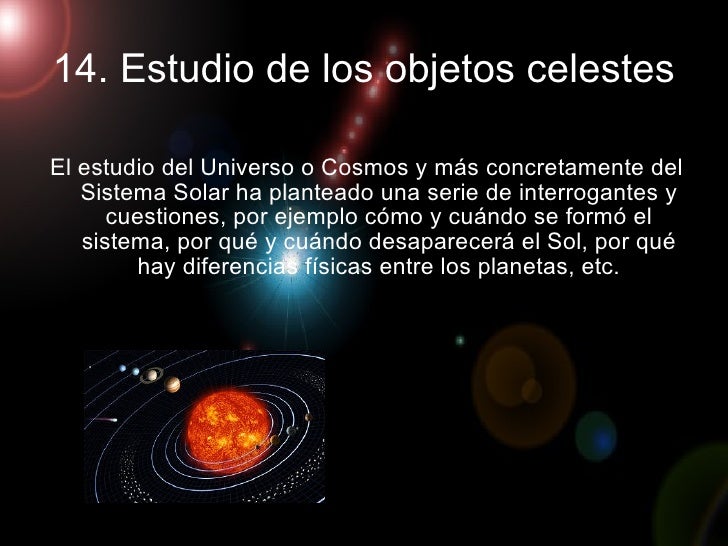 La astronomia