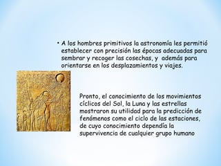 La astronomía en la antigüedad | PPT