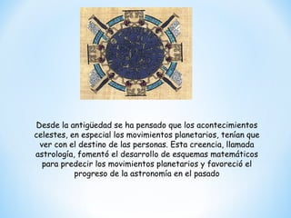 La astronomía en la antigüedad | PPT
