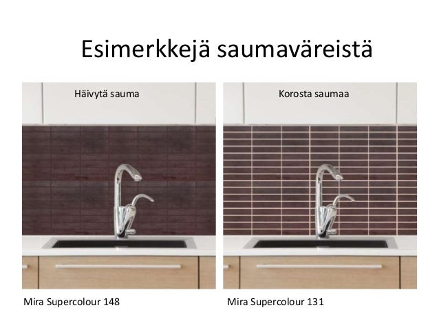 Ohje laatan saumalaastin valintaan &gt; Kaakelikeskus 2015
