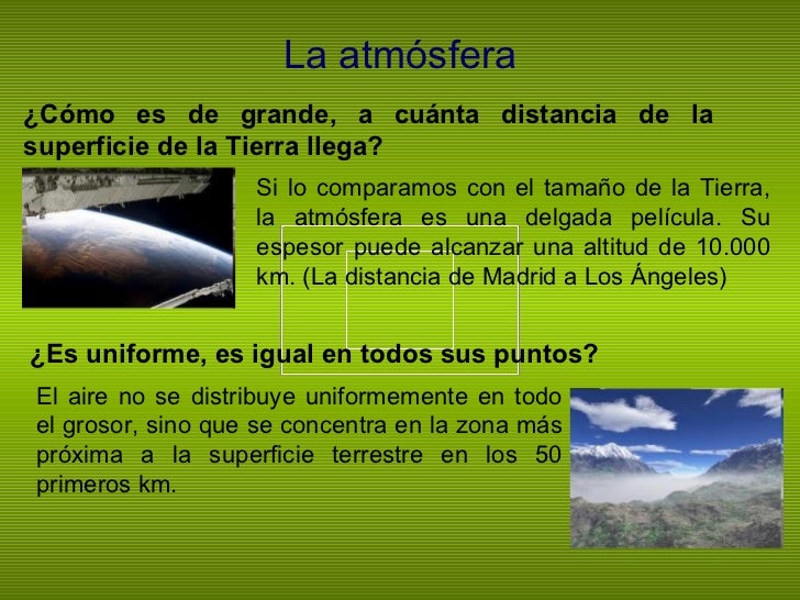 La atmosfera