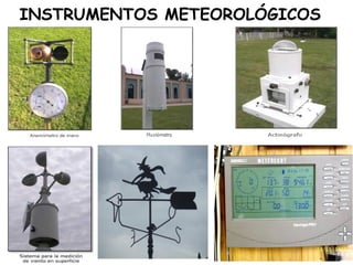 INSTRUMENTOS METEOROLÓGICOS
 