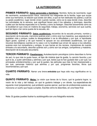 La autobiografía | PDF La autobiografía | PDF