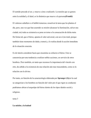 La Aventura Del HéRoe