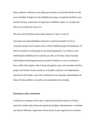 La Aventura Del HéRoe