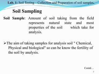 Soil Sampling | PPTX