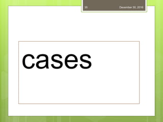 cases
December 30, 201635
 