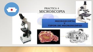 PRACTICA 4
MICROSCOPIA
 