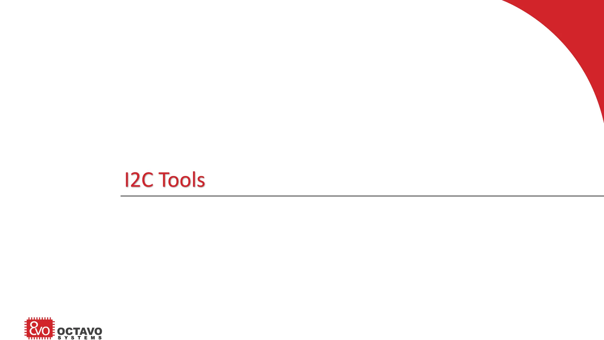 I2C Tools 