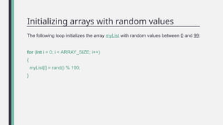 Lab-structure programming Array one Dimensions 4.pptx