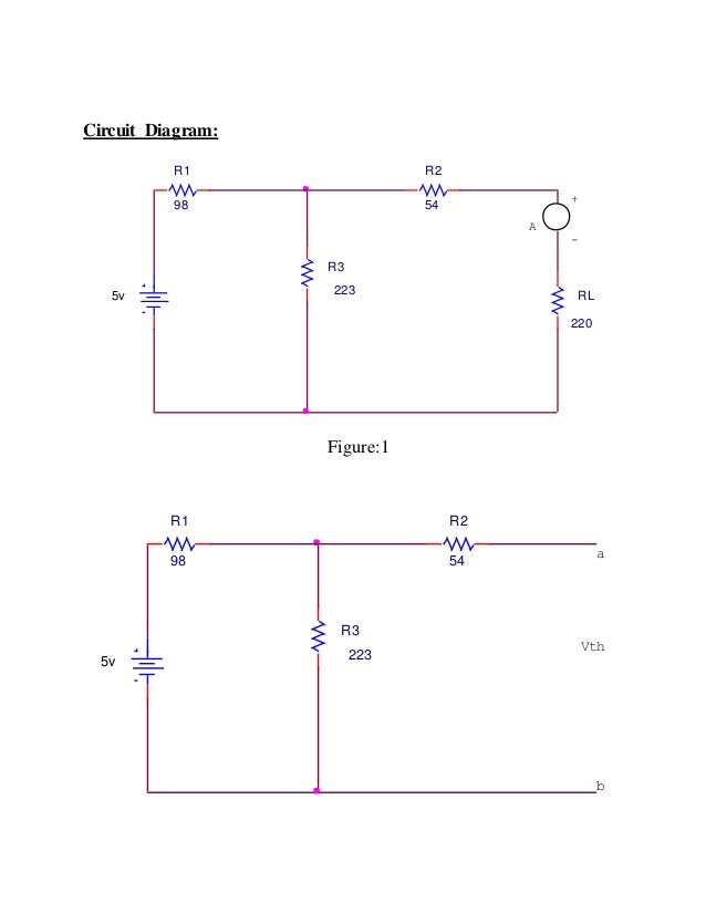 Verification Of Thevenin S Theorem Lab Report Verification Of Thevenin S Theorem Lab Report
