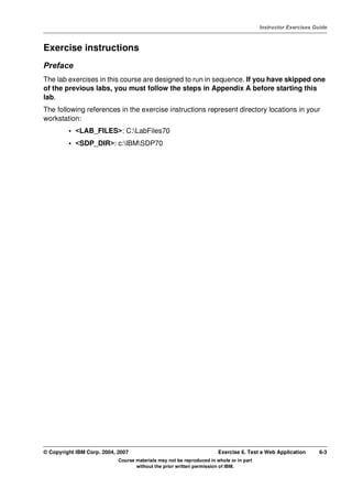 Lab 7b) test a web application | PDF