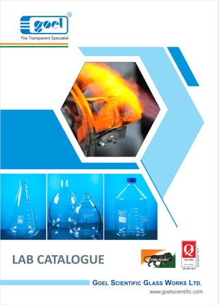 LAB CATALOGUE ISC GLOBAL
ISO 9001:2015
Lic
No.
QAC/R91/0146
R
The Transparent Specialist
 