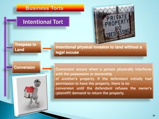 Business Torts and crimes | PPTX
