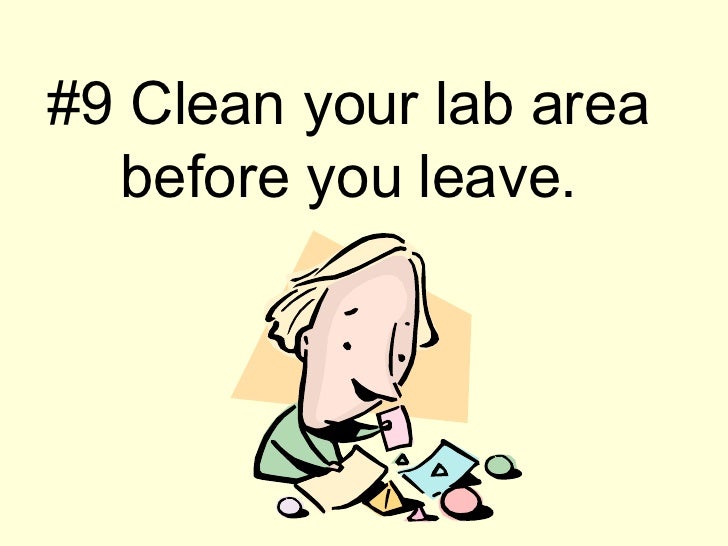 Lab Safety Expectations