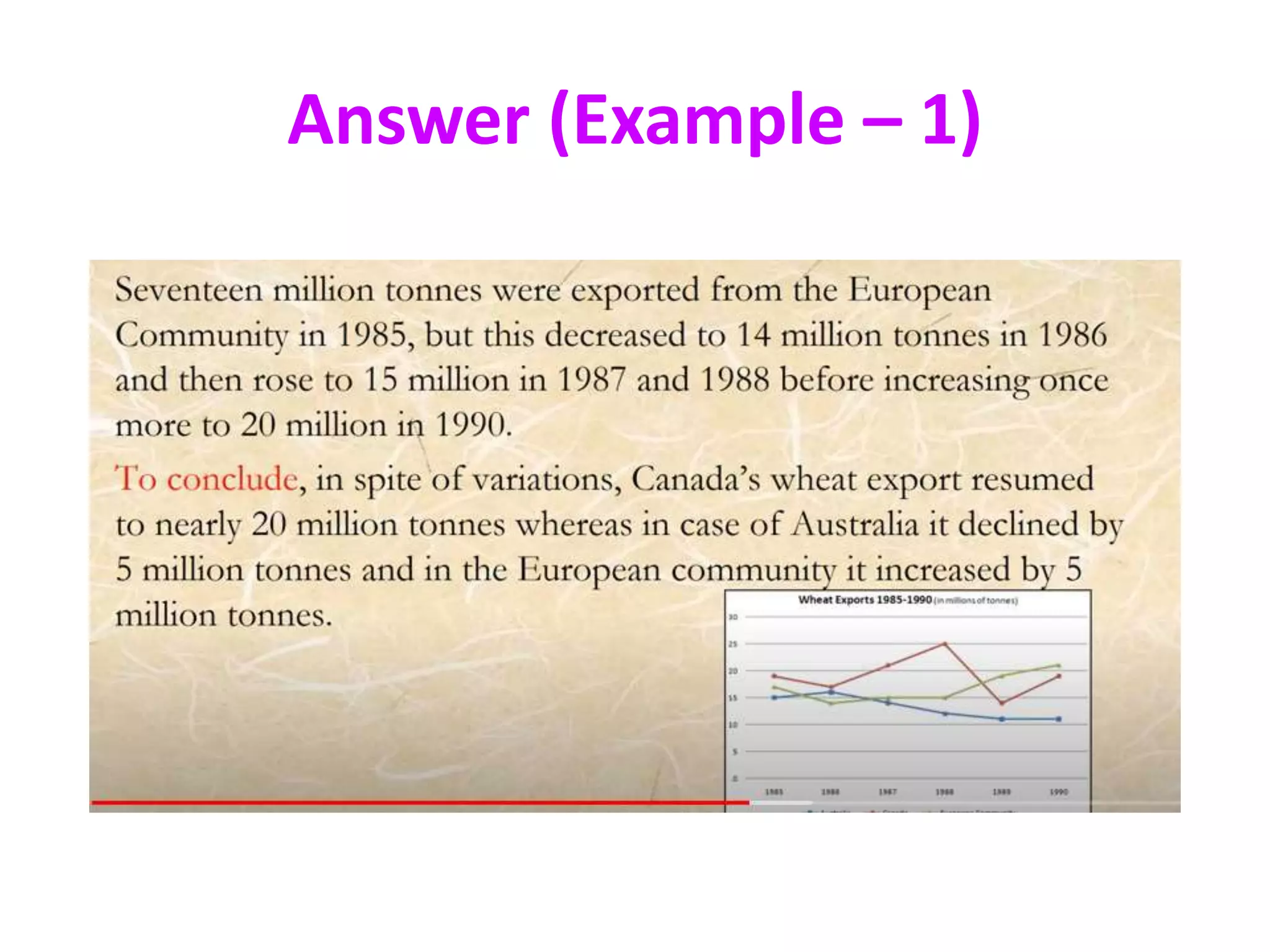 Answer (Example – 1)
 