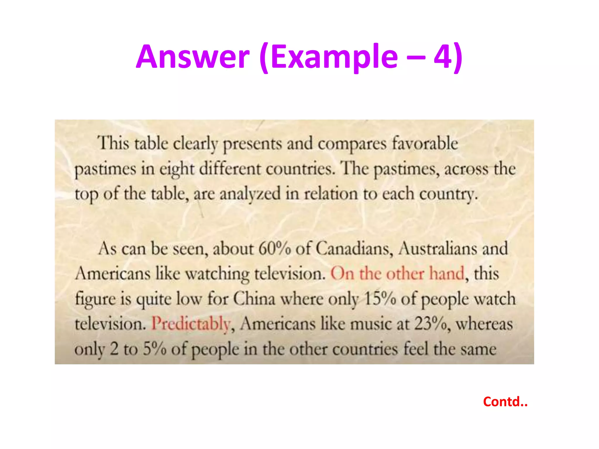 Answer (Example – 4)
Contd..
 