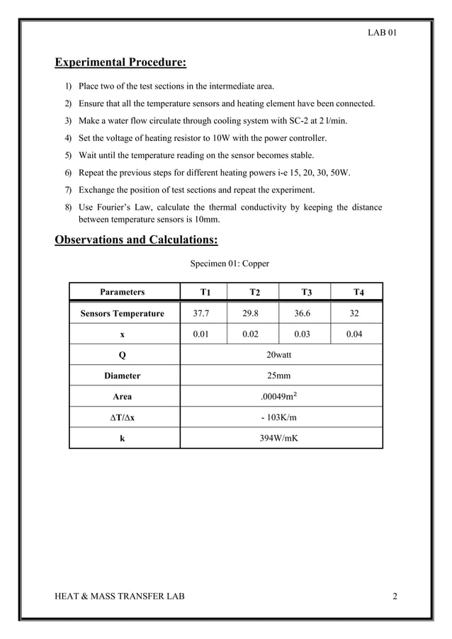 Lab 01 Pdf Chemistry Science