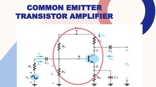 Comprehensive Guide to Common Emitter Transistor Amplifiers and Their ...