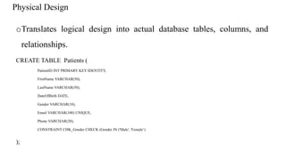 database management system: sql commands lab sql | PPTX