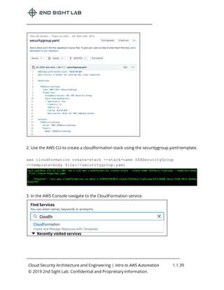 Lab 1.1 Introduction to AWS Automation - 2nd Sight Lab Cloud Security ...