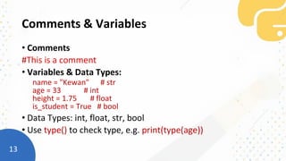 Introduction to Python Programming for Statistics | PDF