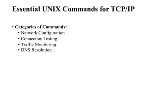 Some basics of Networking protocols and commands | PDF