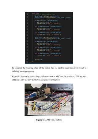 Vcc Button Comprehensive Lab on ESP32-C6 Microcontroller Basics and Applications | PDF