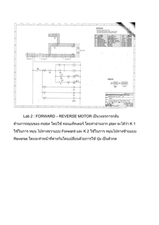Lab 2 : FORWARD – REVERSE MOTOR
           motor                      plan   K1
                     Forward   K2
Reverse
 