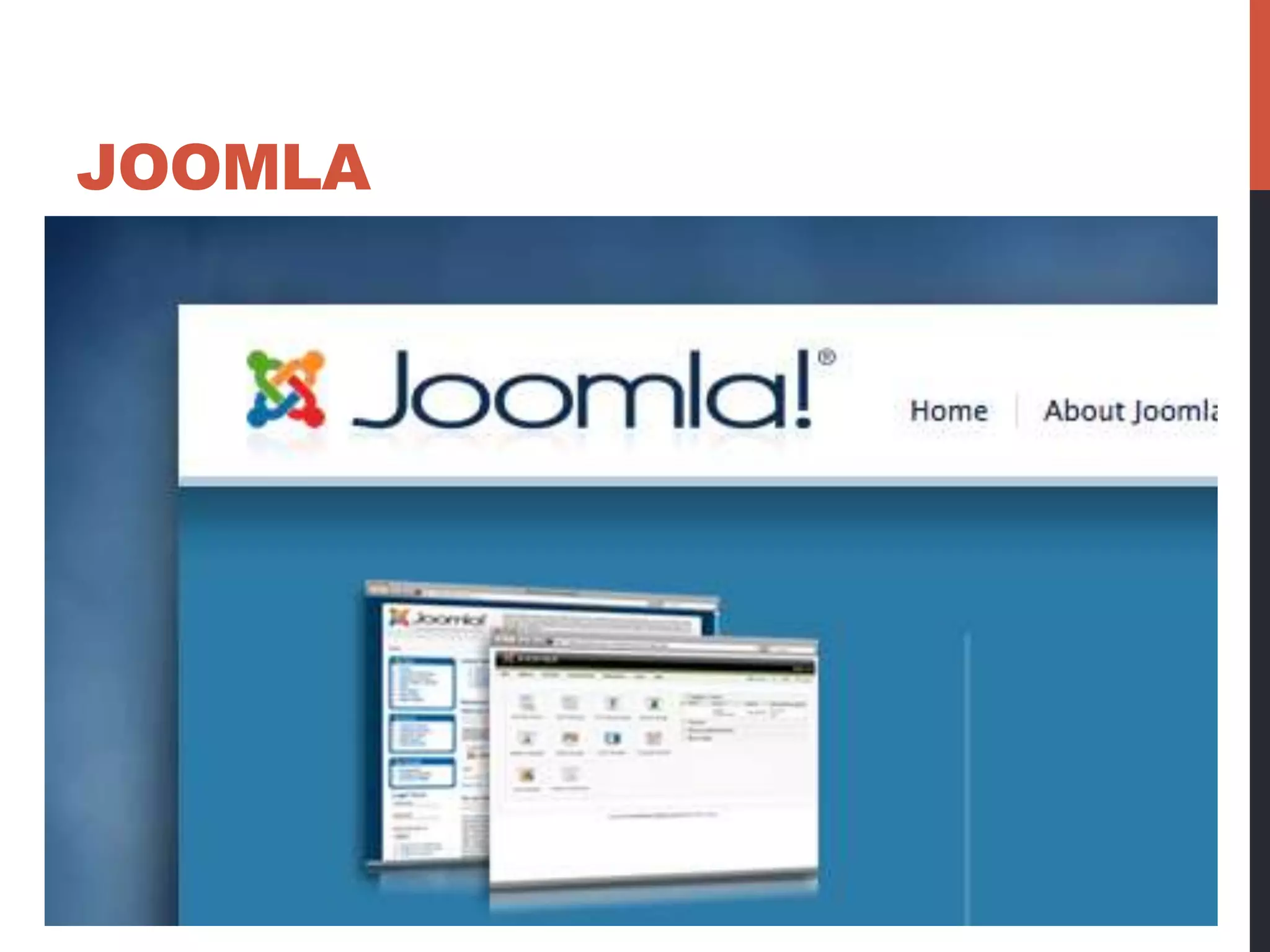 JOOMLA 
 