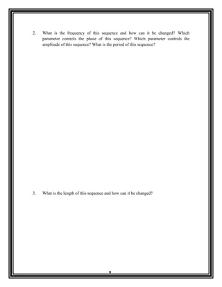 Lab 1 digital signal processing in matlab | PDF
