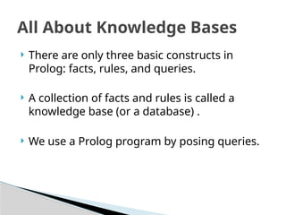 Comprehensive Introduction to Prolog Programming and Syntax in AI | PPTX