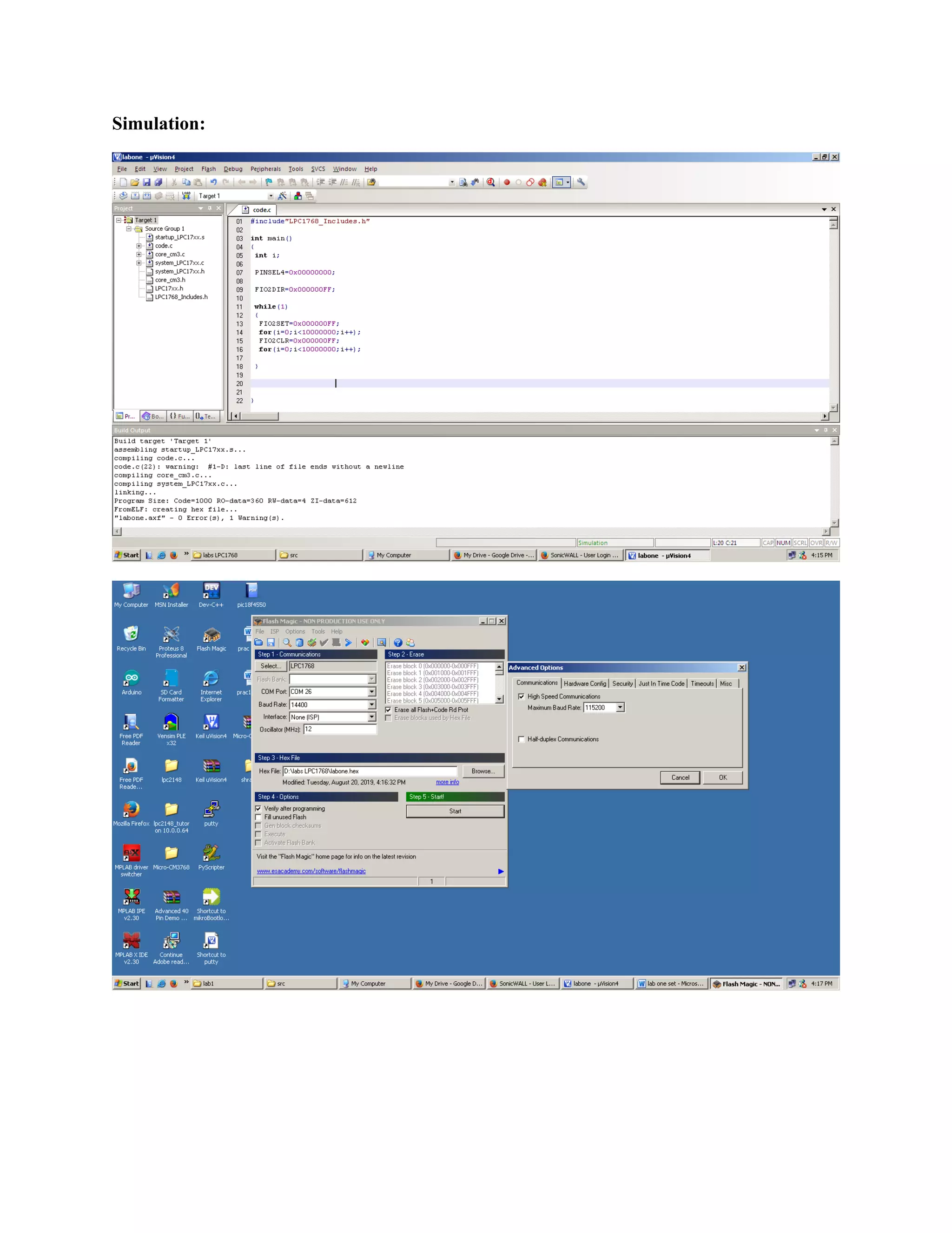 Simulation: