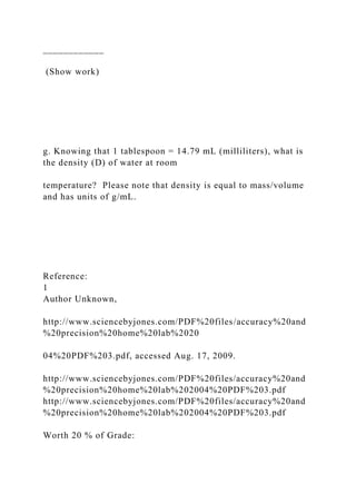 Lab 1 Measurement Accuracy and Precision Lab Materi.docx