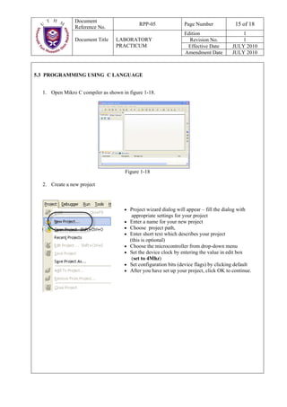 Lab 1 microcontroller | PDF