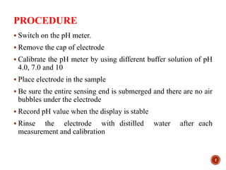 Lab report Lab report ph and turbidity 1 | PDF