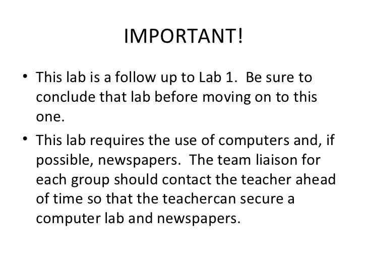 Lab 2-7th Grade