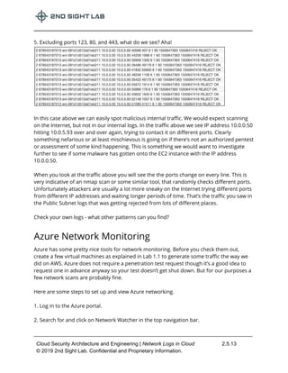 Lab 2.5 Network Logs in the Cloud.pdf - 2nd Sight Lab Cloud Security ...