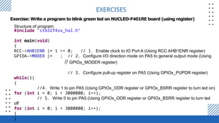 Comprehensive Guide to GPIO Programming on NUCLEO F401RE | PPTX