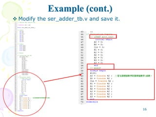 Module-Based Digital Circuit Design and Verification: Full Adder and ...