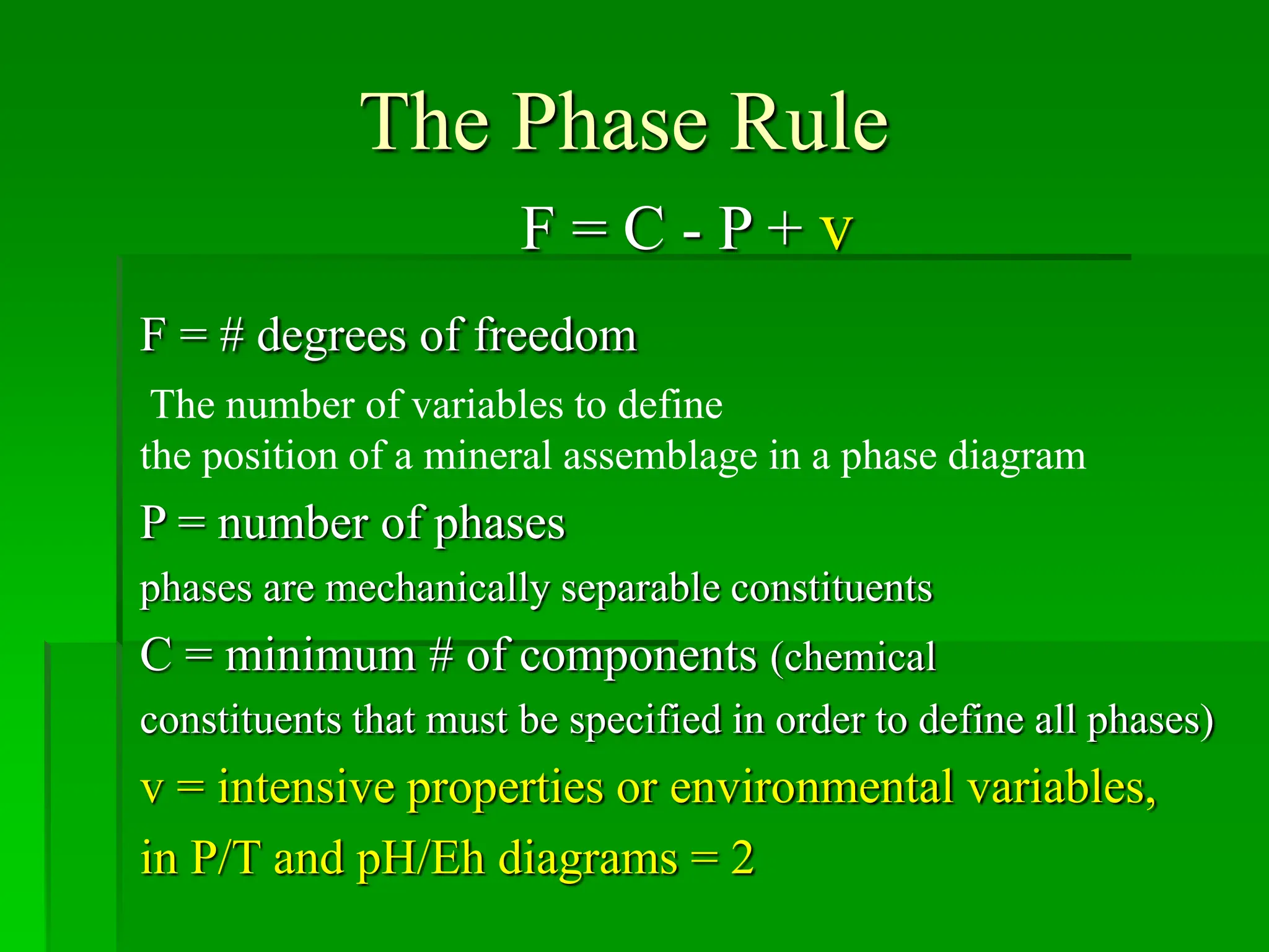 Phase Rule Introduction Lab 2 - The Phase Rule , binary phase -new.ppt