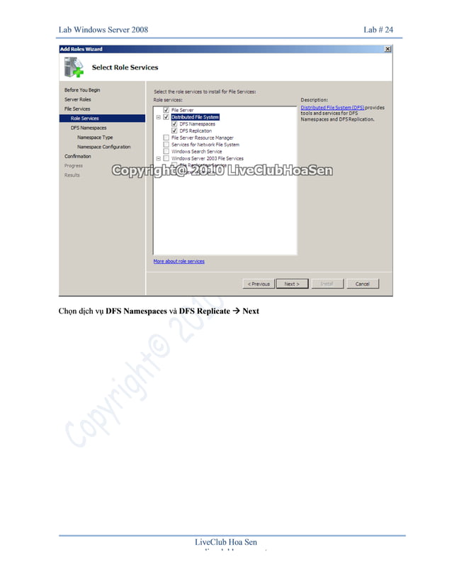 Lab 24 distribute file system | PDF