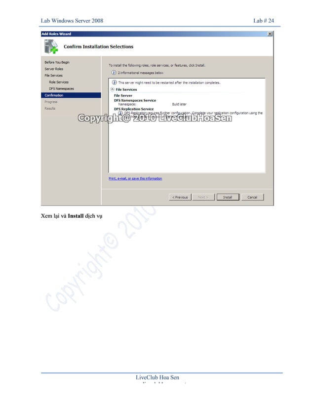 Lab 24 distribute file system | PDF