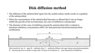 Lab 2 disk diffusion testing
