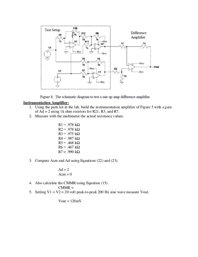 Lab 2 Report More Linear Operational Amplifiers