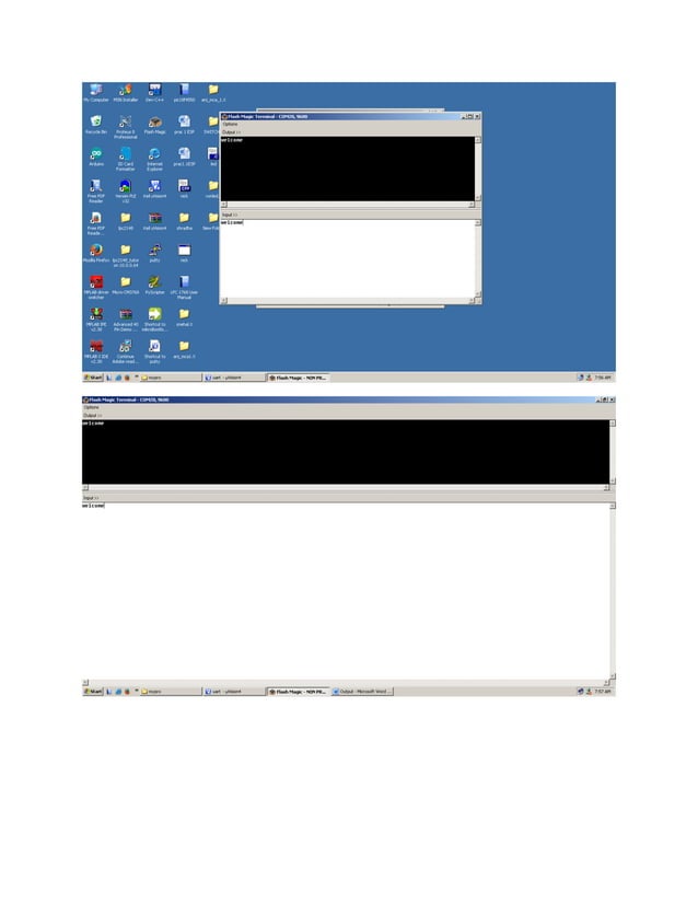 UART interfacing on LPC1768 (Cortex M3 micro controller) | PDF